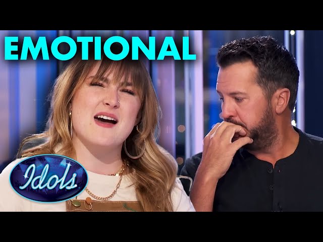 Singer Auditions With Emotional Song For Her Mom On American Idol 2024 | Idols Global class=