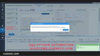 StrategyQuant Python Automation And Control Demo
