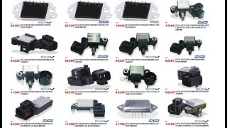CONNECTIONS OF DIFFERENT TYPES OF VOLTAGE REGULATORS
