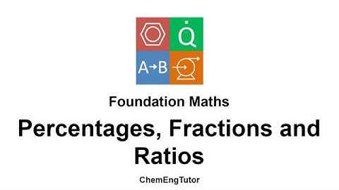 Foundation Maths: Percentages, Fractions and Ratios
