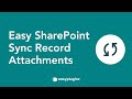 Easy Sharepoint for ZohoCRM: How to Sync record Attachments to Sharepoint| Easypluginz