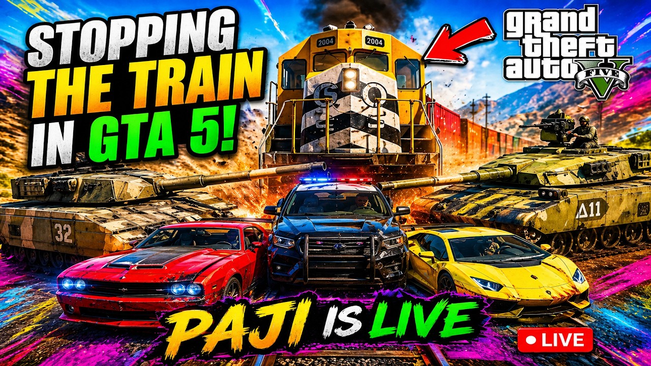 GTA 5 LIVE with @pajiislive #gta5 #gtav #gaming