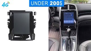 This tesla style android head unit for chevy malibu 2010-2015 years,
it will replace factory to system, be come more fashionab...