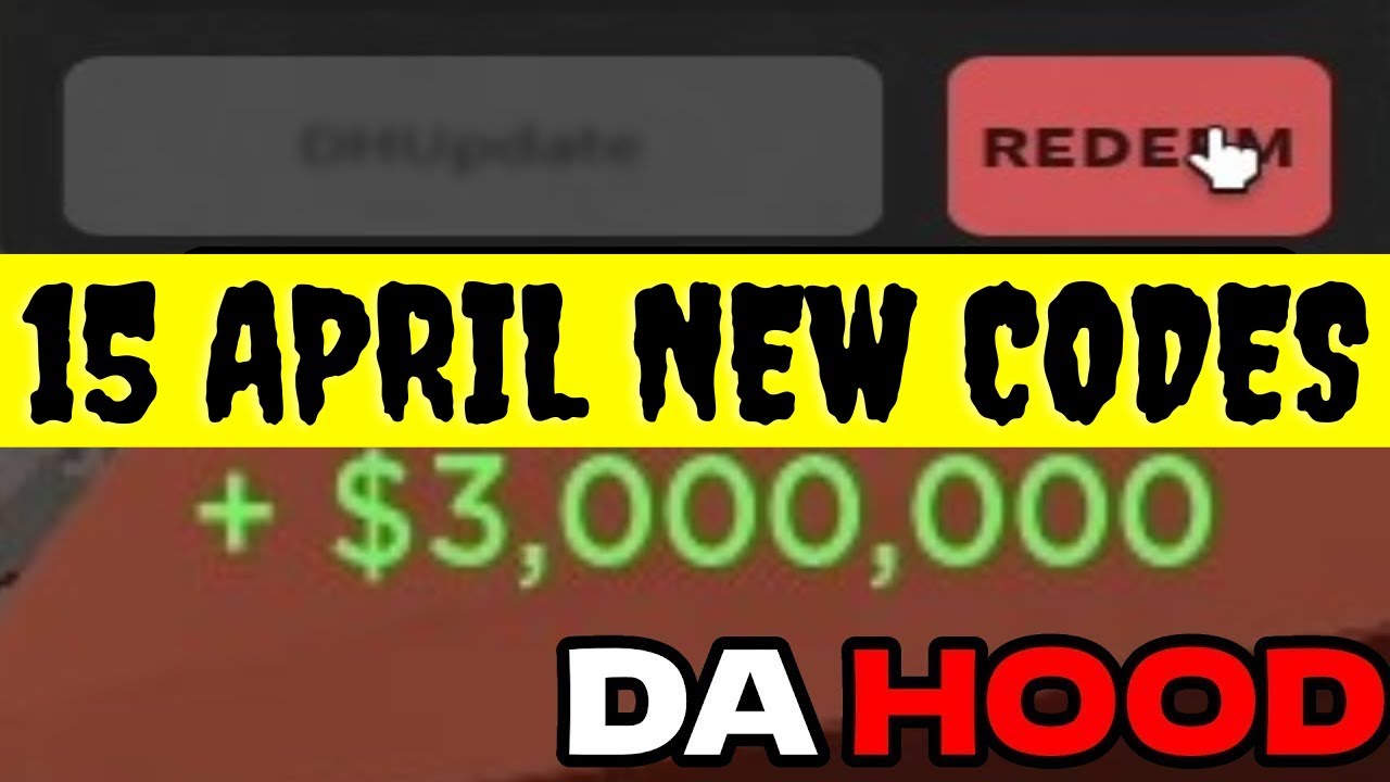 New Active * April Da Hood Codes Roblox Da Hood Codes 2023 Da Hood