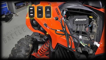 How to Install SuperATV Deluxe Turn Signal Kit | Can-Am Maverick