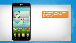 How to mark email messages with a star in Gmail® app for Android™ screenshot 5