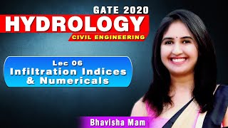 Lec 06 I Infiltration Indices & Numericals I Hydrology I Civil Engineering