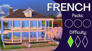 How To Build a FRENCH COLONIAL Like a Nerd - In-Depth Sims 4 Building Tutorial