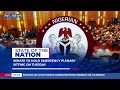 Senate To Hold Emergency Plenary Session On Tuesday