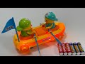 Unboxing Electric Duck Rowboat Model Car, RC Retro Taxi, Electric Gear Bulldozer, RC Crocodile