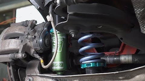 How to Set up Preload and Adjust Ride Height on Suspension with a Divorced Spring Setup #fortuneauto