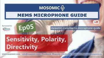 Sensitivity, Polarity, Directivity | MEMS Microphone Guide Ep05 | Mosomic