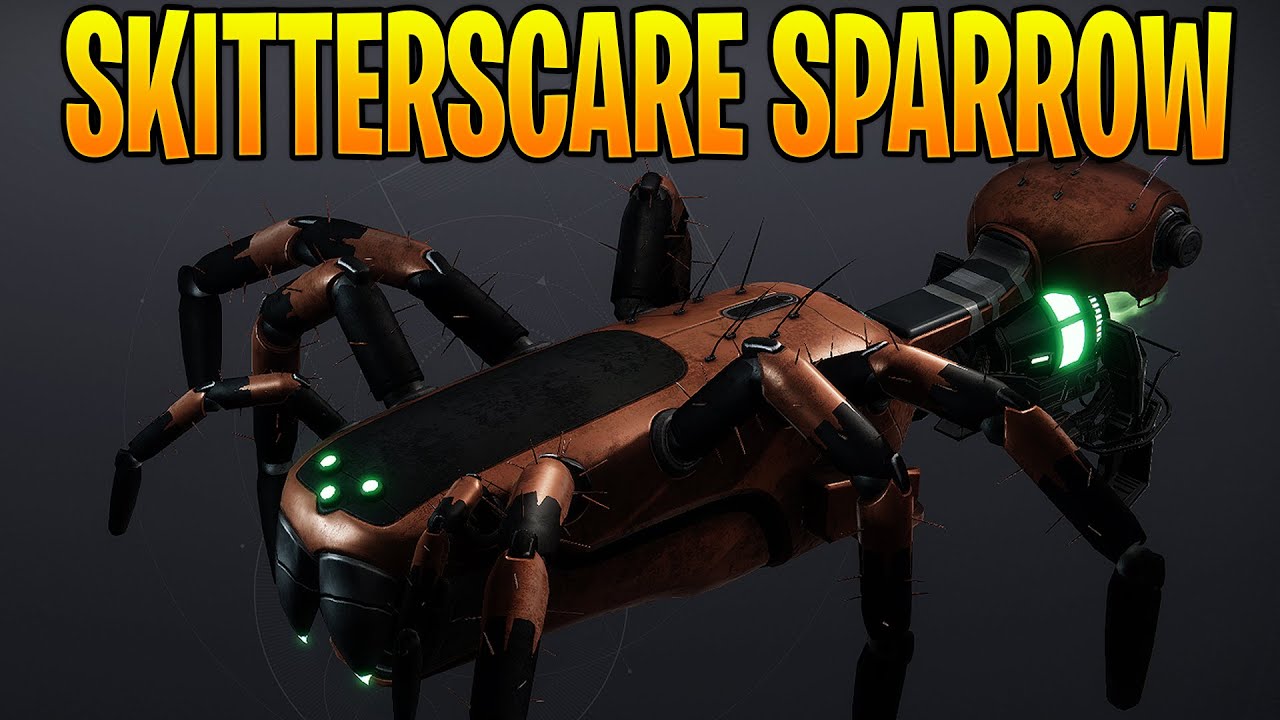 This Sparrow Will Give You CHILLS! NEW Skitterscare Sparrow Showcase (Destiny 2)
