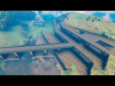 Видео: Valheim - Great City: Юго - западная часть #14.