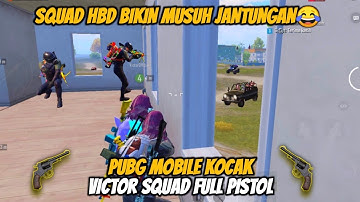 PUBG LUCU INDONESIA😈 VICTOR SQUAD IQ 9999 CAMPER😱VICTOR PUBG KOCAK😂