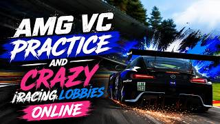 Live: AMG VC Practice and CRAZY iRacing Lobbies Online