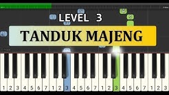 nada piano tanduk majeng - tutorial tingkat 3 - piano cover lagu daerah nusantara tradisional  - Durasi: 2:39. 