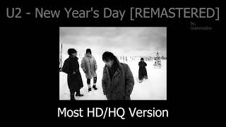 U2 - New Year&#39;s Day (HD/HQ) [Grammatized]