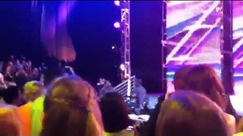 X Factor 2012 Intro video and Judges arrival - Austin May 22nd 2012