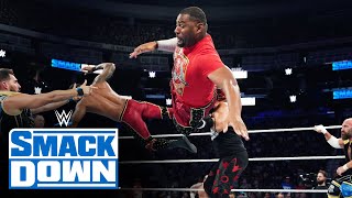 A Total Melee Kicks Off The Eightman Tag Team Match Smackdown Highlights Sept 6 2024