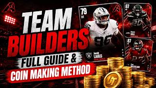 TEAM BUILDERS COIN METHOD!! MADDEN 27 TEAM BUILDERS FULL GUIDE!!