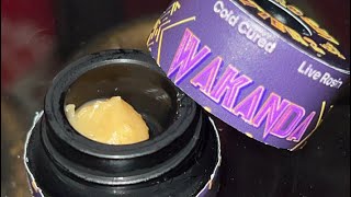 Wakanda T2 THCA Live Rosin Review | Midwest Alchemy 