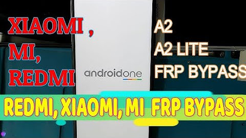 Xiaomi Mi A2 Lite (M1805D1SG) FRP Bypass | Xiaomi Mi A2 Lite Google Account Remove | JP MOBILE TECH