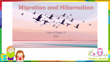 Migration and Adaptation  - Module 2.4 (Chapter 2 - Olympiad Class 4 Science)