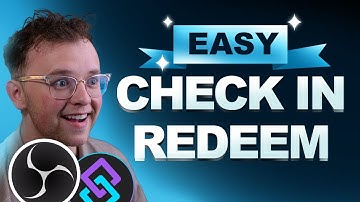 Make a Check-In Redeem for your stream! (OBS & Streamerbot Tutorial)