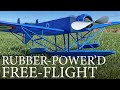 Beautiful Floatplane Flights - Rubber-Powered 1934 Besson MB.411