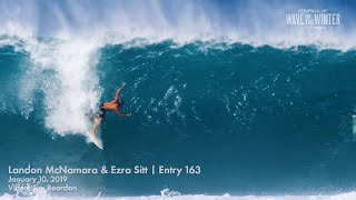 Landon McNamara & Kala Grace at Pipeline, January 10, 2019