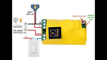 Tinxy 16A Single node wifi smart switch Unboxing,Review and Installation