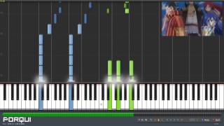 Fairy Tail Opening 9 - Towa no Kizuna (Synthesia)