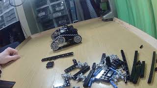 RC Lego high speed tank build intructions