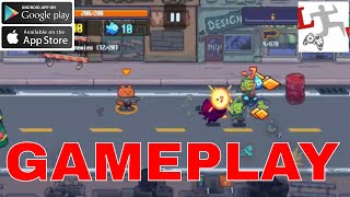 Street Heroes - Super Kat Man Beat Zombie IOS-Android-Review-Gameplay-Walkthrough screenshot 2