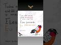 Eu "passarinho" #filosofia #literatura