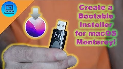 How to Create a Bootable USB Drive  macOS Installers ! Monterey, Big Sur, Catalina, etc