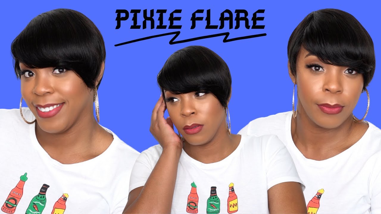 Outre 100% Human Hair Premium Duby Wig - PIXIE FLARE --/WIGTYPES.COM