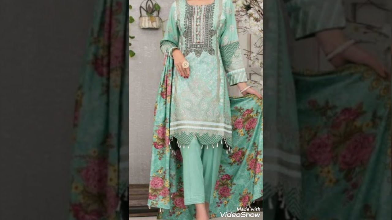 Suit Design||Linen Dress Design||Ladies Dress Designing 