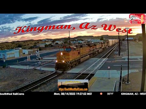 Kingman, AZ | BNSF Seligman Sub, MP 516.5 - West | SouthWest RailCams LIVE