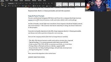How to Use Chat GPT for Objection handling