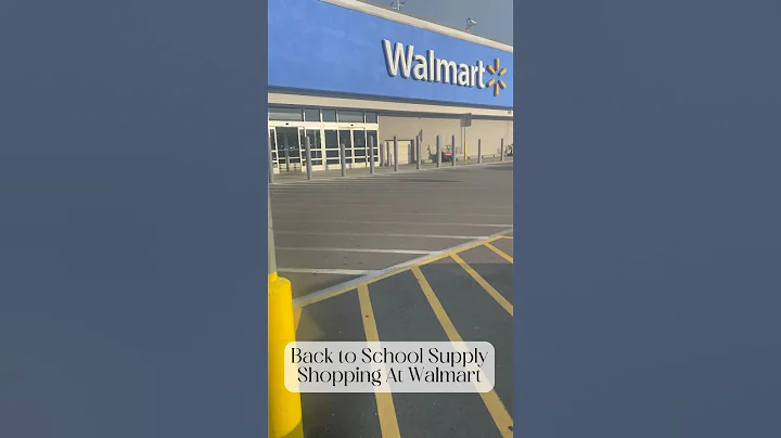 School Supply Shopping At Walmart #momlife #backtoschoolshopping #walmartshopping #backtoschool