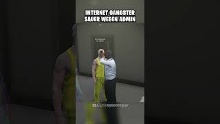Internet Gangster Sauer wegen Admin in GTA RP 😭😭 GTA Roleplay FiveM Grand RP