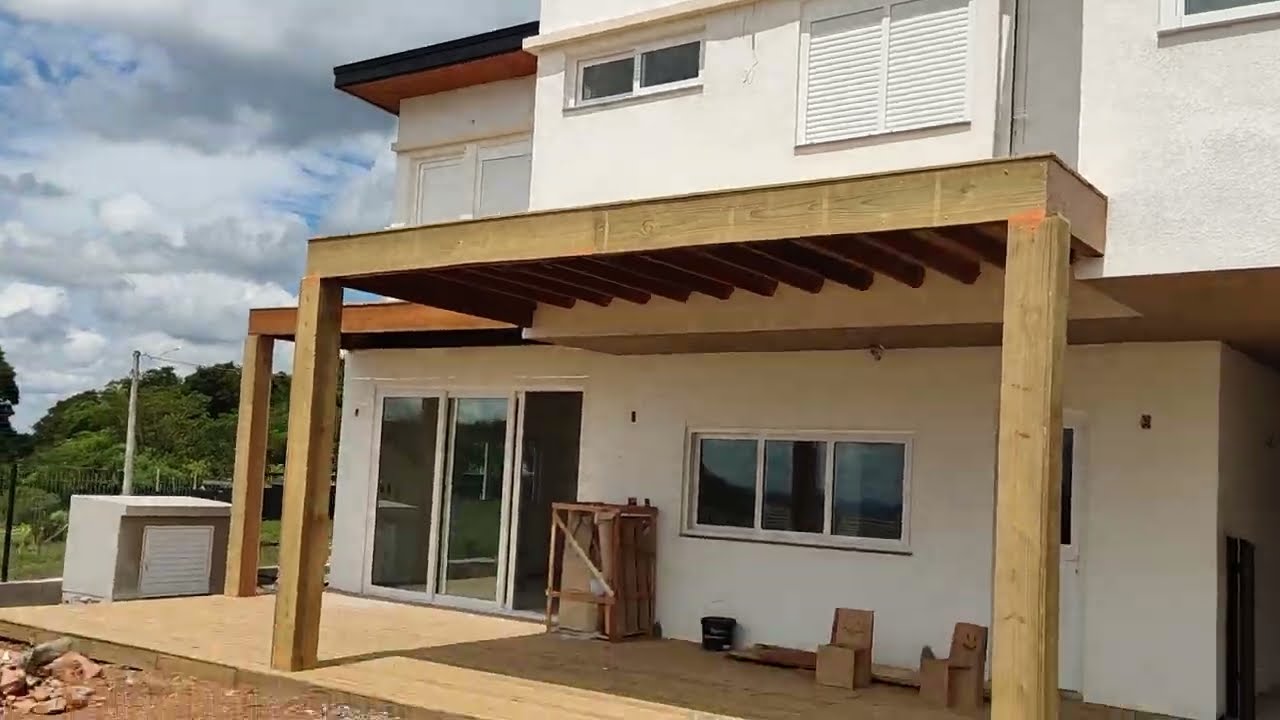 Como é uma casa de wood frame?