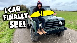 FITTING A LIVE FEED REAR VIEW CAMERA TO MY LAND ROVER DEFENDER! (less than £100!)