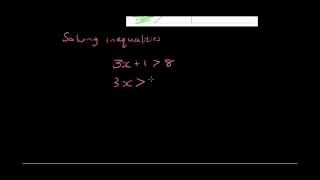 Inequalities lesson 1 Inequalities lesson 1