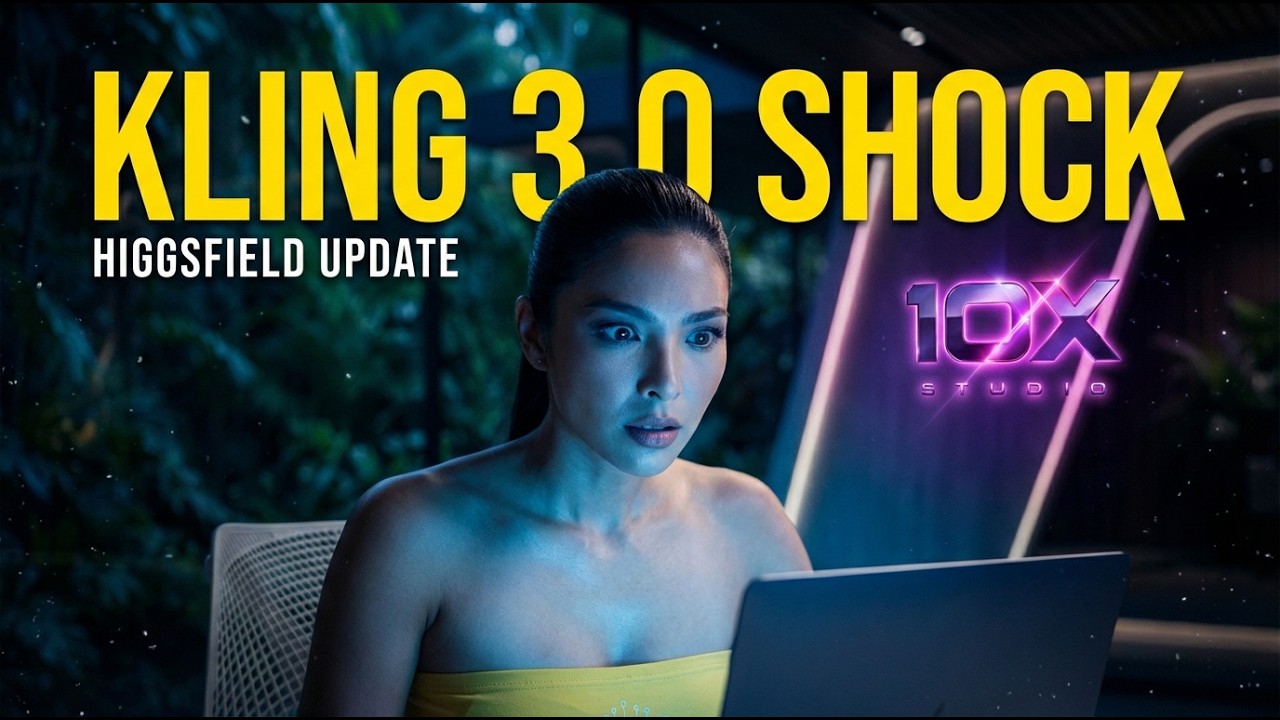 Kling 3.0 Just Launched – Multi-Shot Cinematic AI Video Inside Higgsfield