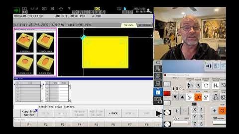 Okuma mill AOT programming software part II