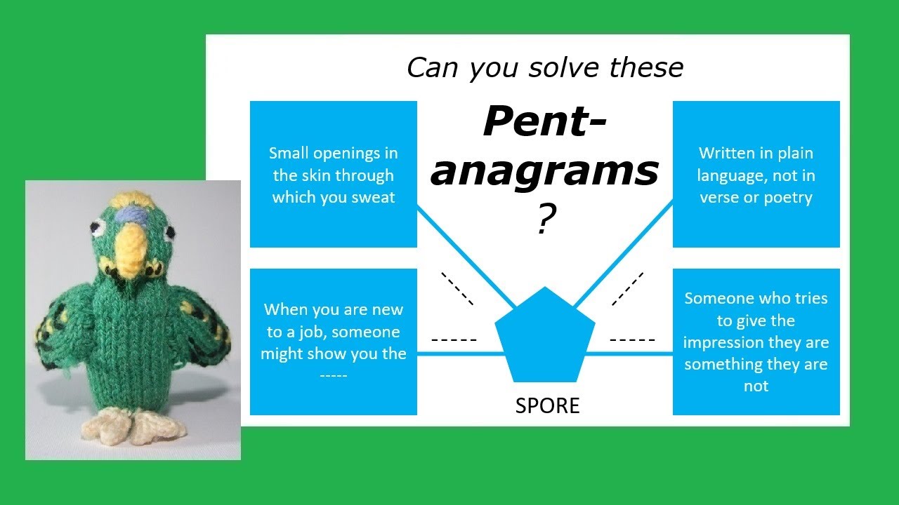Pent-anagram Puzzles 3