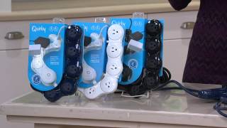 Pivot Power 2.0 S/2 Flexible 6 Outlet Surge Protector by Quirky with Kerstin Lindquist